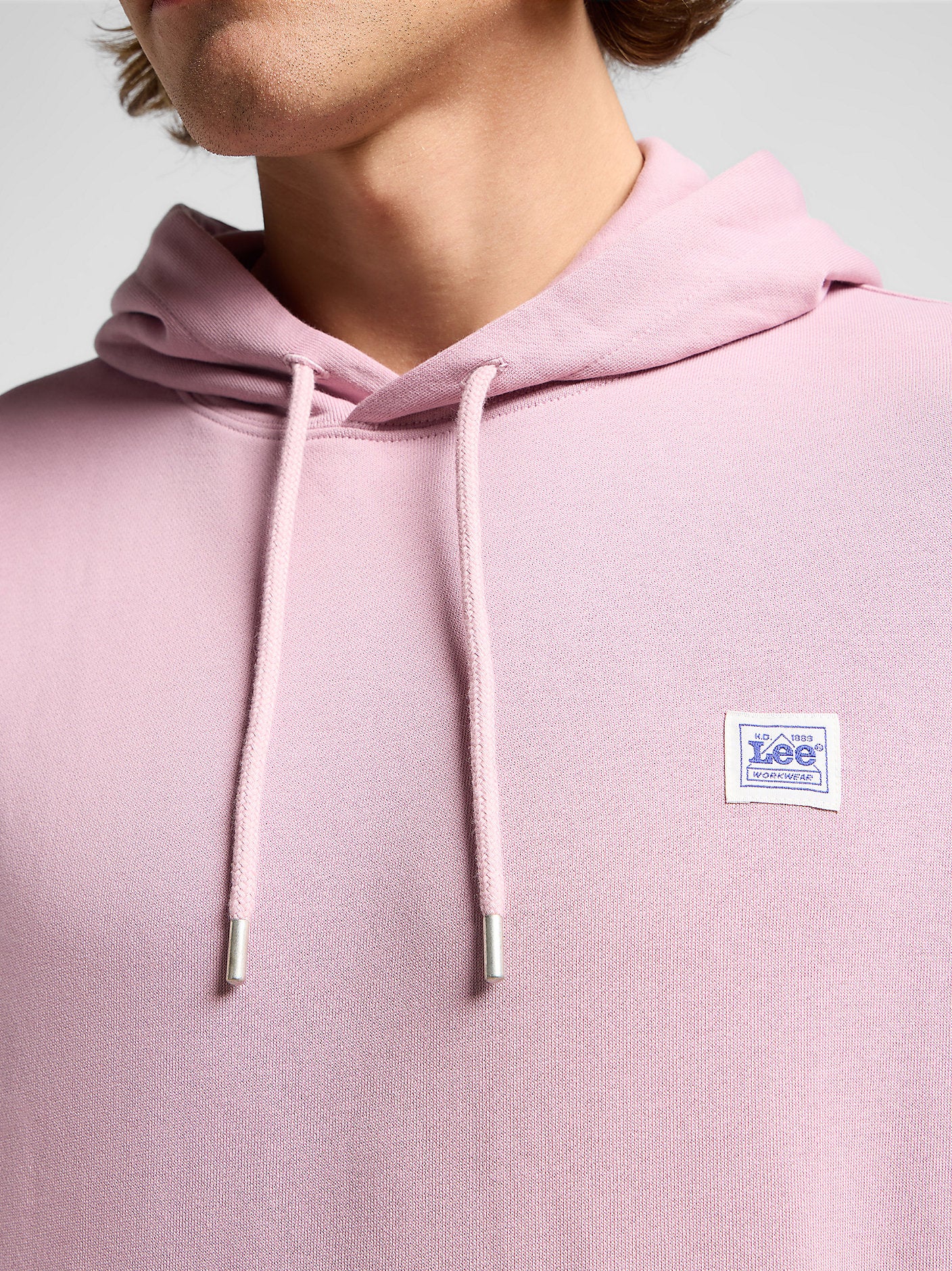 MESKA BLUZA LEE WW HOODIE SOFT MAUVE 112364139