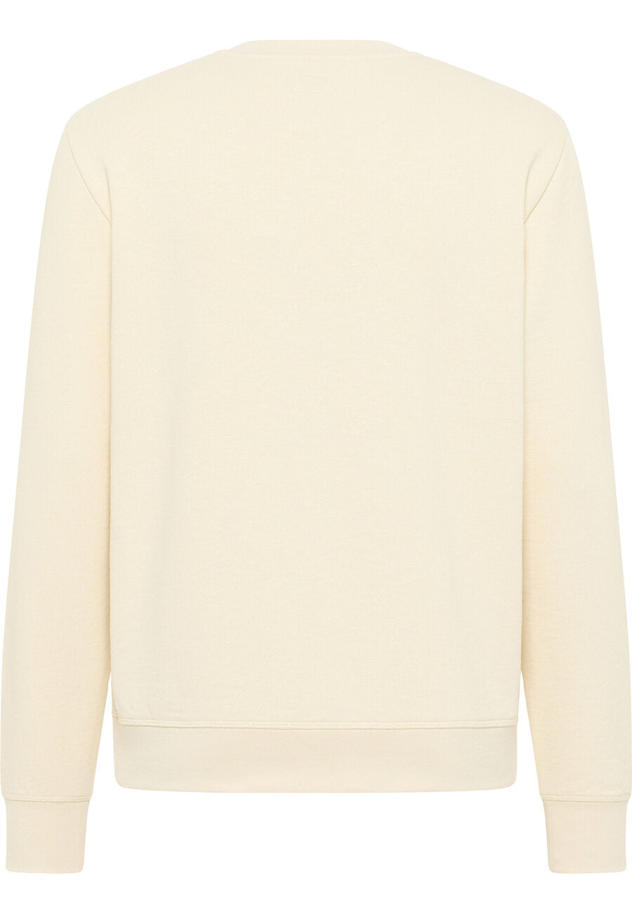Męska Bluza Mustang Ben Crewneck White Asparagus 1014511 3000