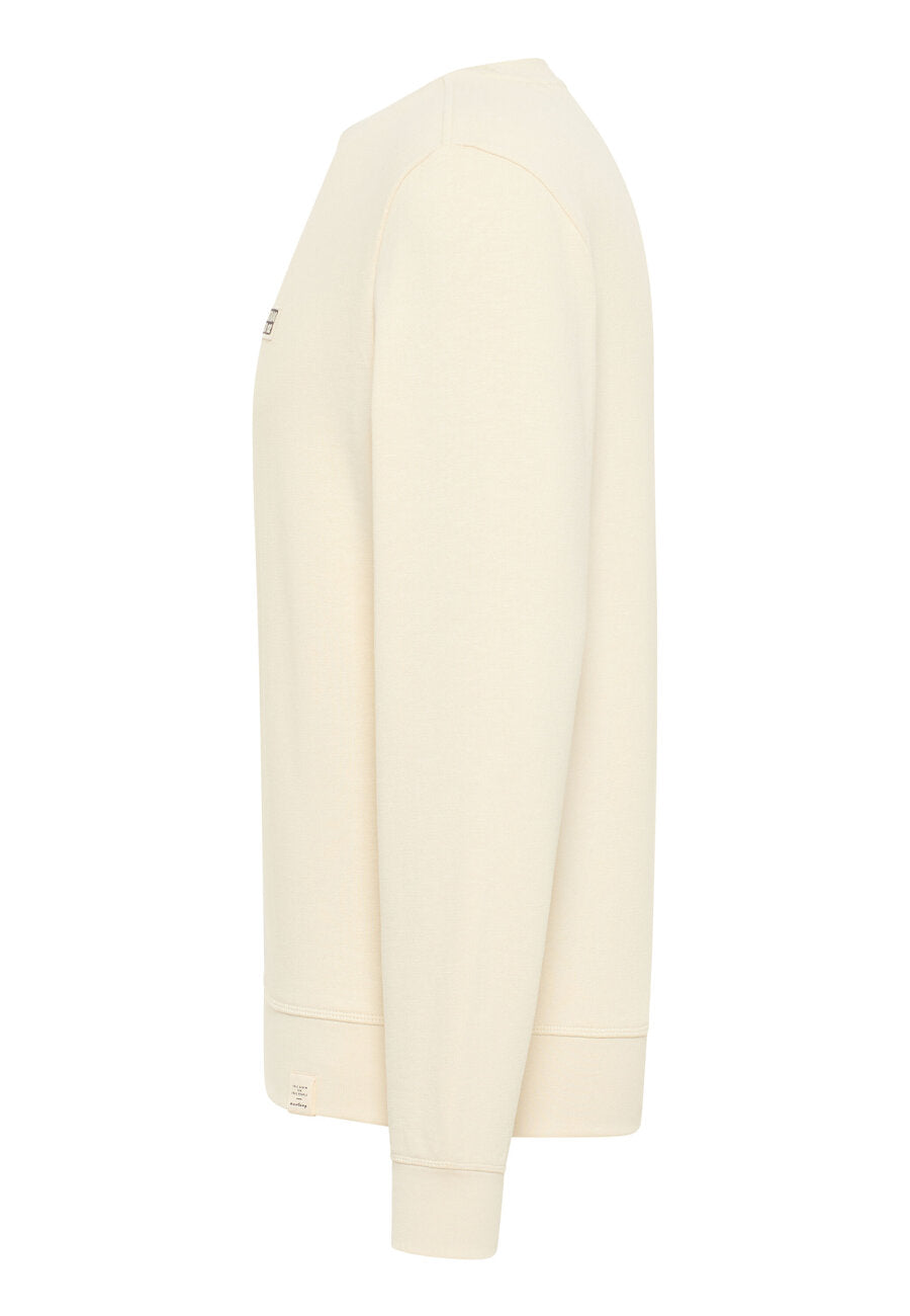 Męska Bluza Mustang Ben Crewneck White Asparagus 1014511 3000