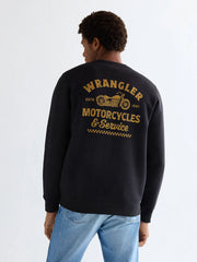 Męska Bluza Wrangler Americana Crew Black 112377980