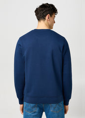 MESKA BLUZA WRANGLER AMERICANA CREW NAVY 112371649