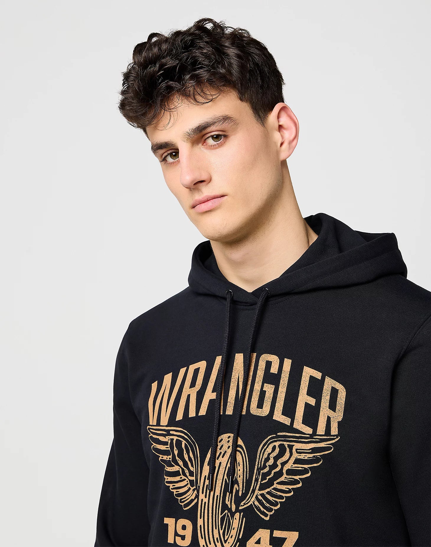 Męska Bluza Wrangler Americana Hoodie Black 112371457