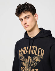 Męska Bluza Wrangler Americana Hoodie Black 112371457