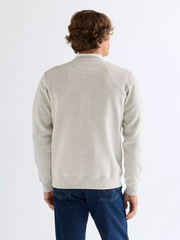 MĘSKA BLUZA WRANGLER EMBROIDERY CREW OAT MEL 112378025