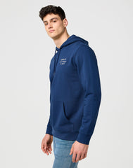 Męska Bluza Wrangler Embroidery Hoodie Navy 112371521