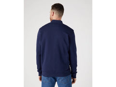 Meska Bluza Wrangler Funnel Neck Zip Real Navy 112341207