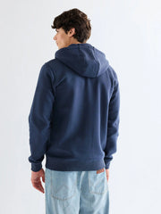 MESKA BLUZA WRANGLER GRAPHIC ZIP HOODIE NAVY 112378028