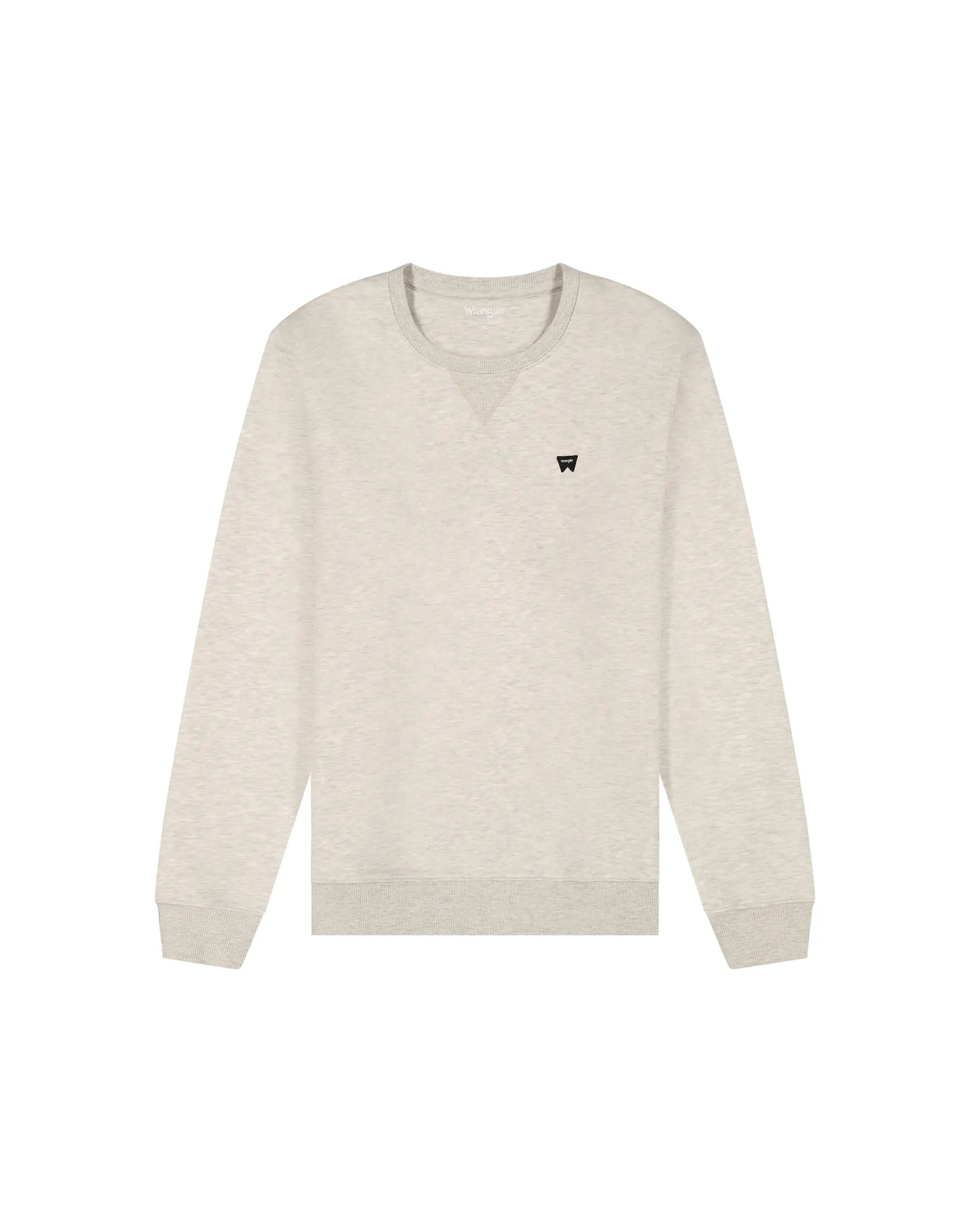 Męska Bluza Wrangler Sign Off Crew Oat Mel 112378030