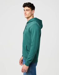 Męska Bluza Wrangler Sign Off Hoodie Bistro Green 112371458