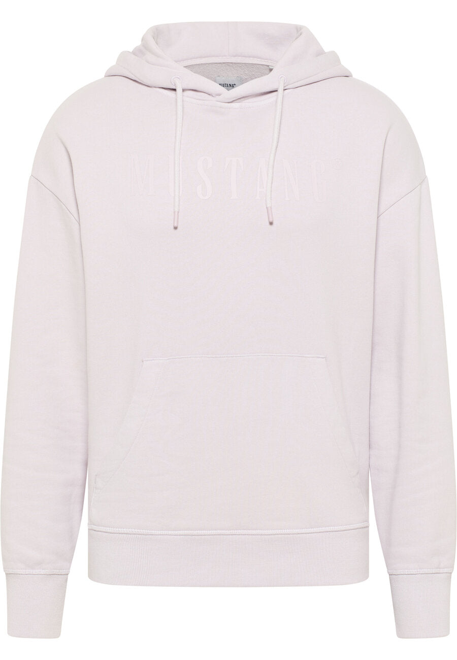 Męska Bluza Z Kapturem Mustang Logo Eden Orchid Hush 1014786 8056