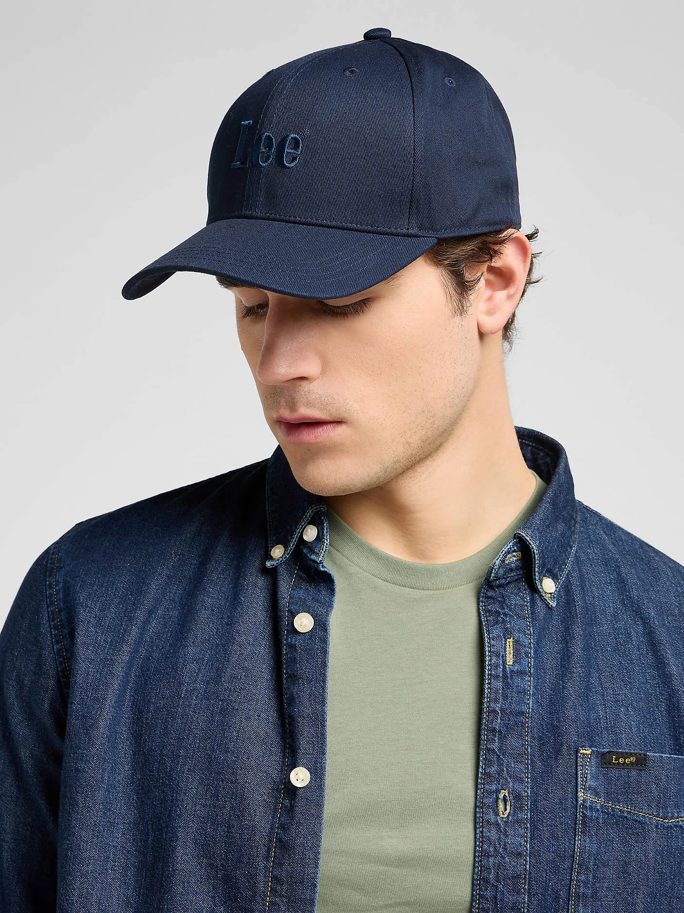 MESKA CZAPKA LEE CAP RIVET NAVY 112372710