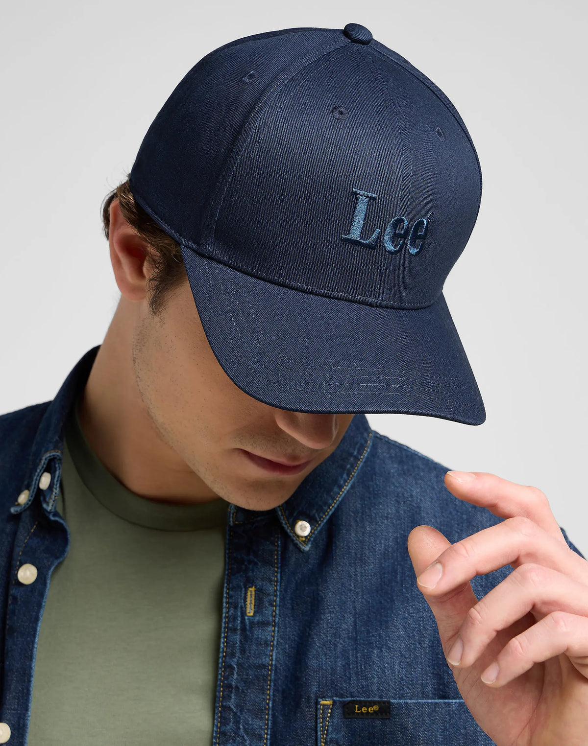 MESKA CZAPKA LEE CAP RIVET NAVY 112372710