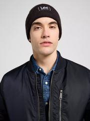 MĘSKA CZAPKA LEE CORE BEANIE BLACK 112372707