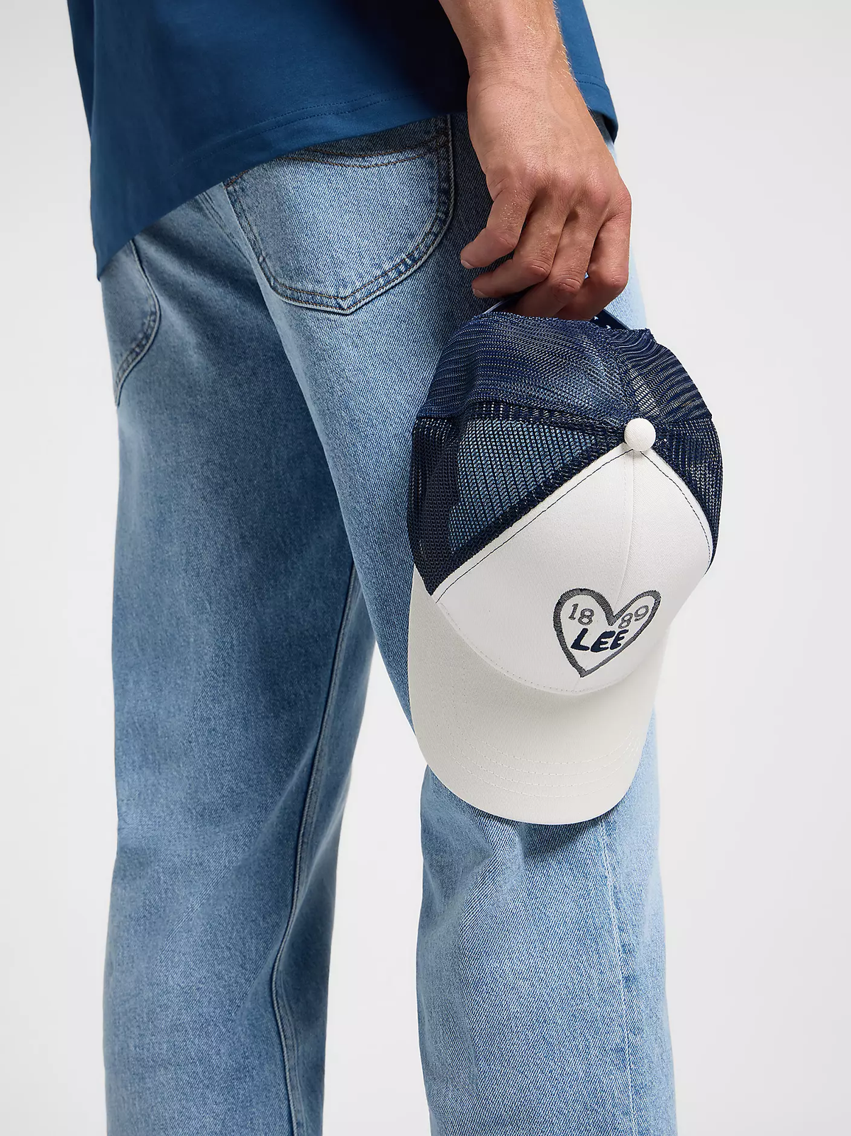 MĘSKA CZAPKA LEE TRUCKER CAP ECRU 112366125