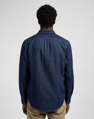 MĘSKA KOSZULA JEANSOWA LEE LEESURE SHIRT RINSE 112370457