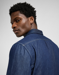 MĘSKA KOSZULA JEANSOWA LEE LEESURE SHIRT RINSE 112370457