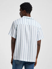 Meska Koszula Lee 2 Pkt Camp Shirt Orion Blue 112364108