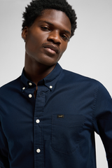 MĘSKA KOSZULA LEE BUTTON DOWN RIVET NAVY 112370461