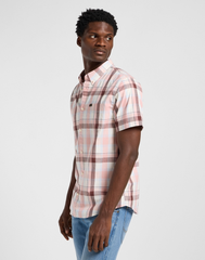 MĘSKA KOSZULA LEE BUTTON DOWN SS ROSA AURORA PLAI 112363689