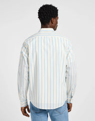 MESKA KOSZULA LEE BUTTON DOWN STREAM AURORA STRIP 112363686