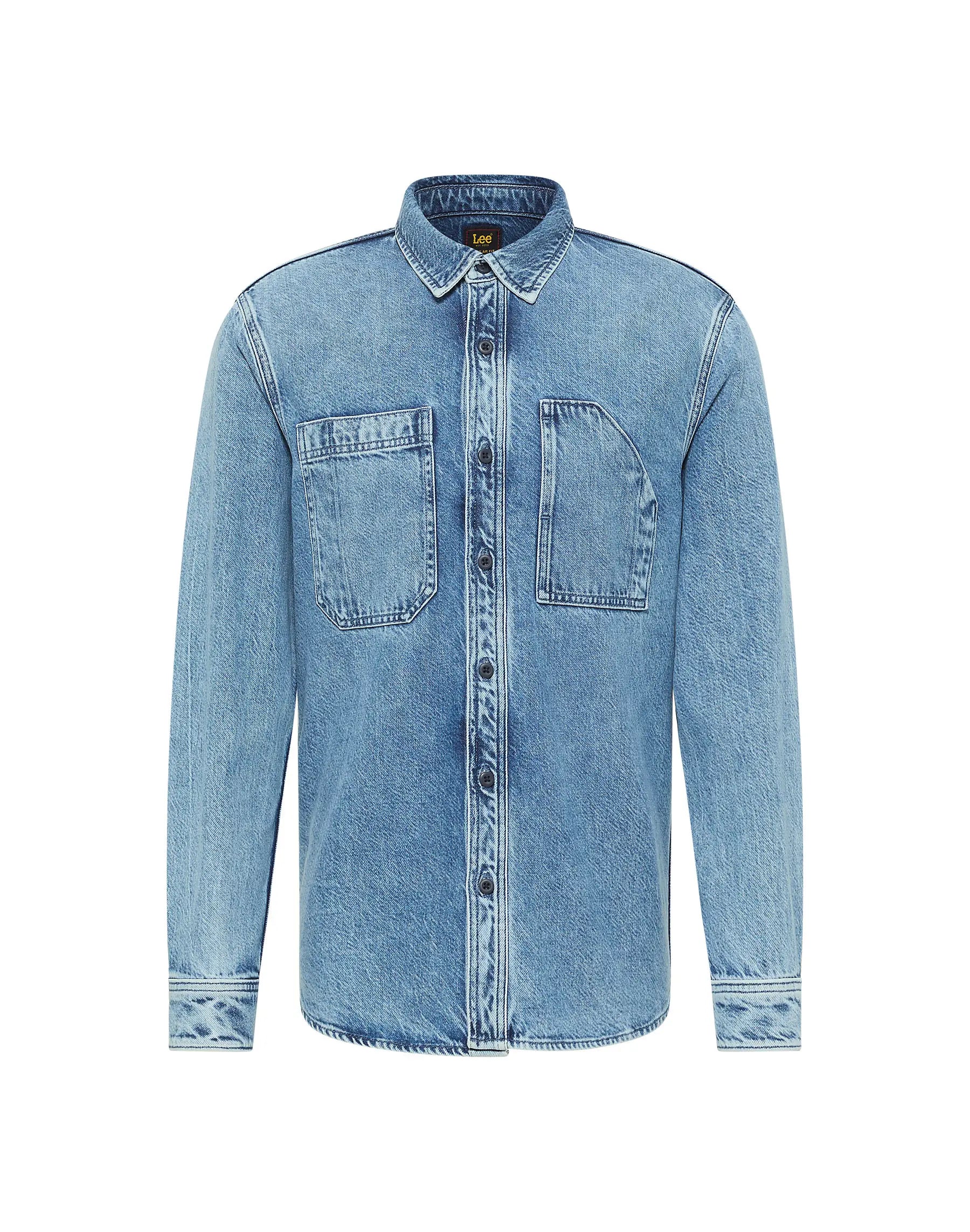 Męska Koszula Lee Engineer Overshirt Blue Meadow Wash 112363915