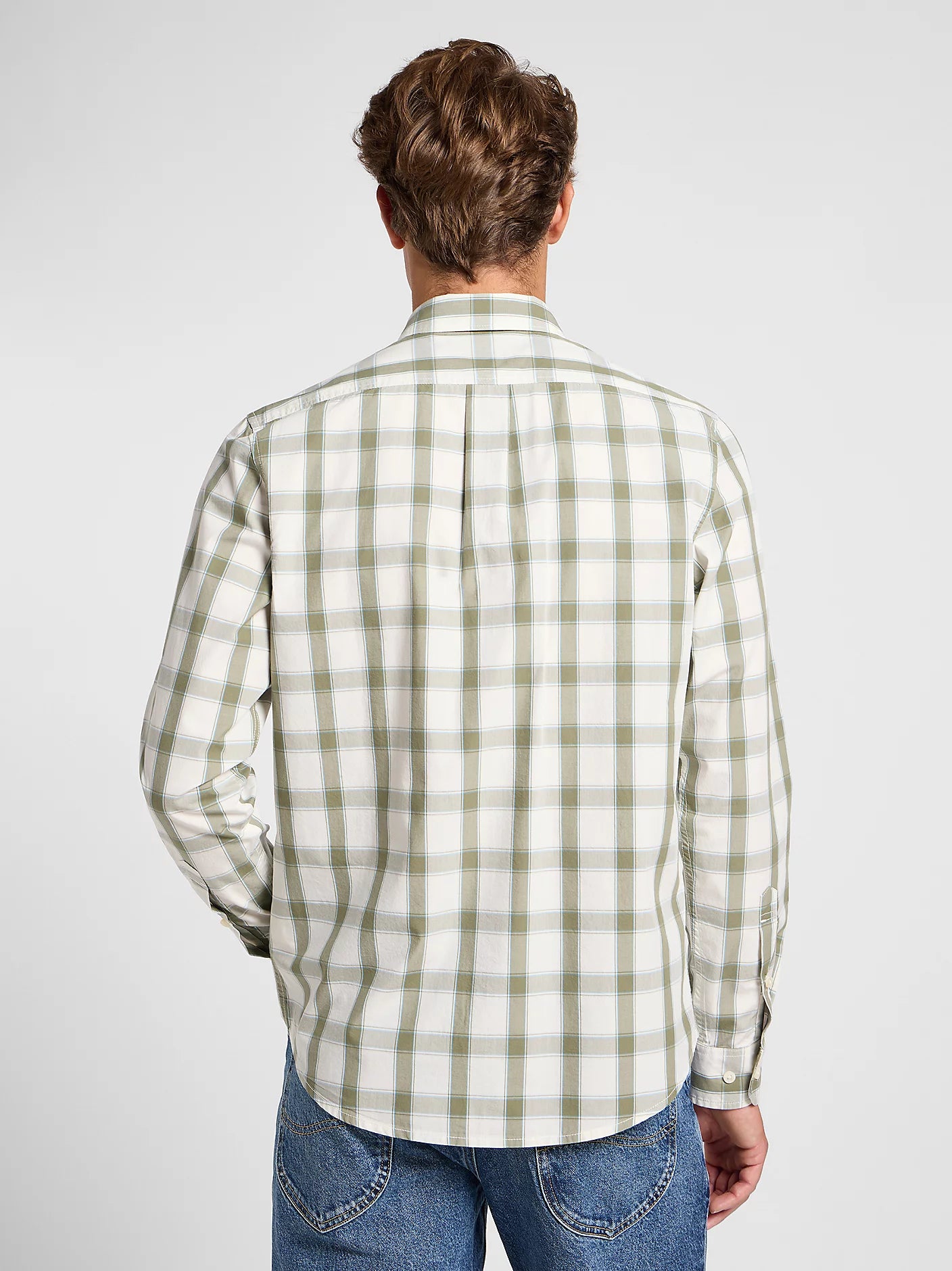 Meska Koszula Lee Lee Button Down Ecru 112363897