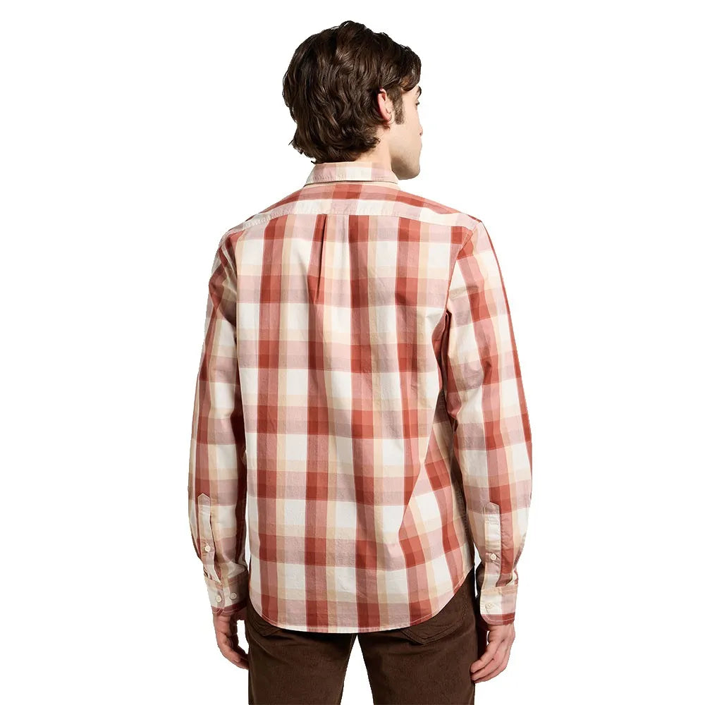Męska Koszula Lee Lee Button Down Red Clay Plaid 112370545