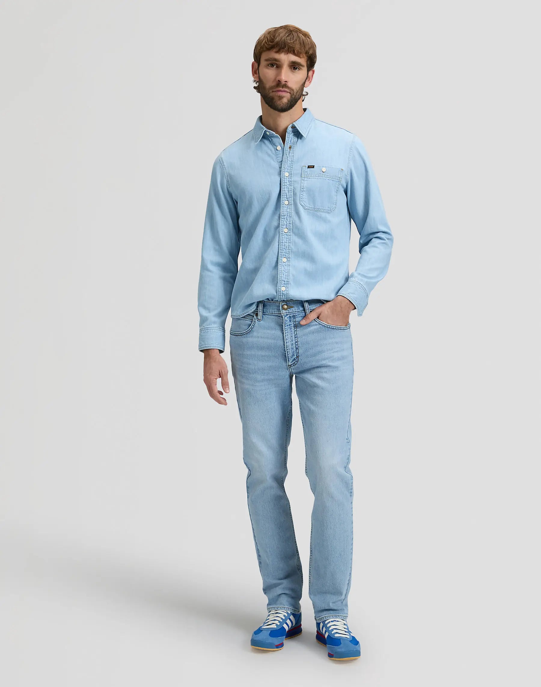 MESKA KOSZULA LEE LEESURE SHIRT HELIOS 112376585