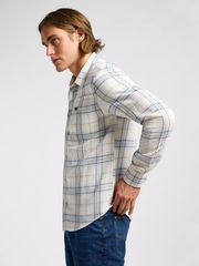 MĘSKA KOSZULA LEE LEESURE SHIRT SHY BLUE 112363901