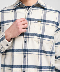Męska Koszula Lee Mercantile Shirt Vintage Ecru Jaspe Plaid 112370571