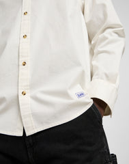 Męska Koszula Lee No Pocket Button Down Ecru 112370478