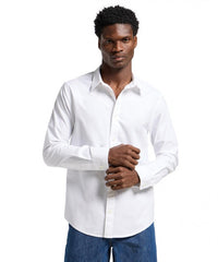 MĘSKA KOSZULA LEE PATCH SHIRT BRIGHT WHITE 112363908