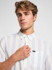 Meska Koszula Lee Popover Shirt Ss Shy Blue 112364226