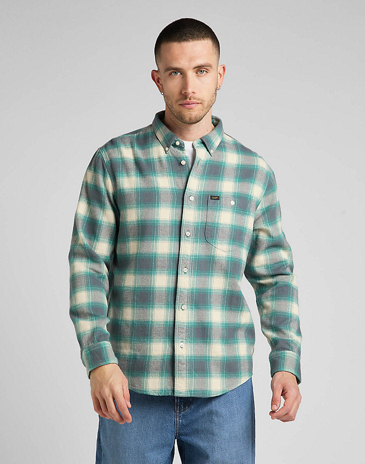 Koszula Męska Lee Riveted Shirt L66IDODO 112321895