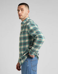 Koszula Męska Lee Riveted Shirt L66IDODO 112321895