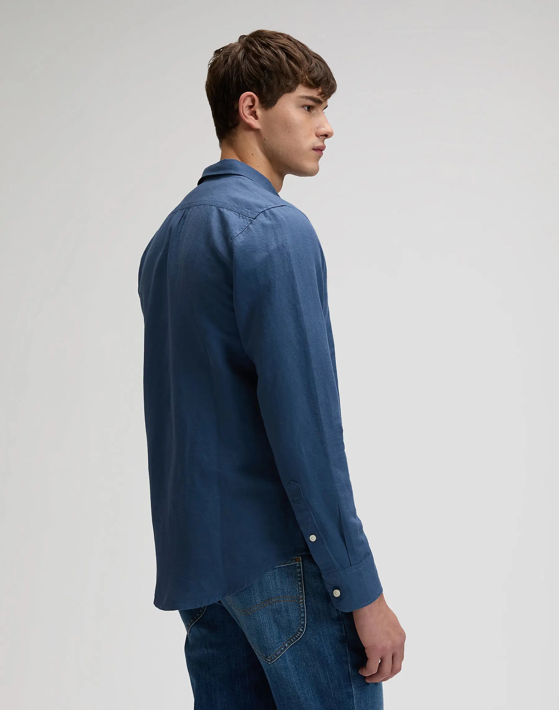 MESKA KOSZULA LEE SHIRT ACADEMY BLUE 112376544