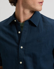 MESKA KOSZULA LEE SS SHIRT RIVET NAVY 112376564