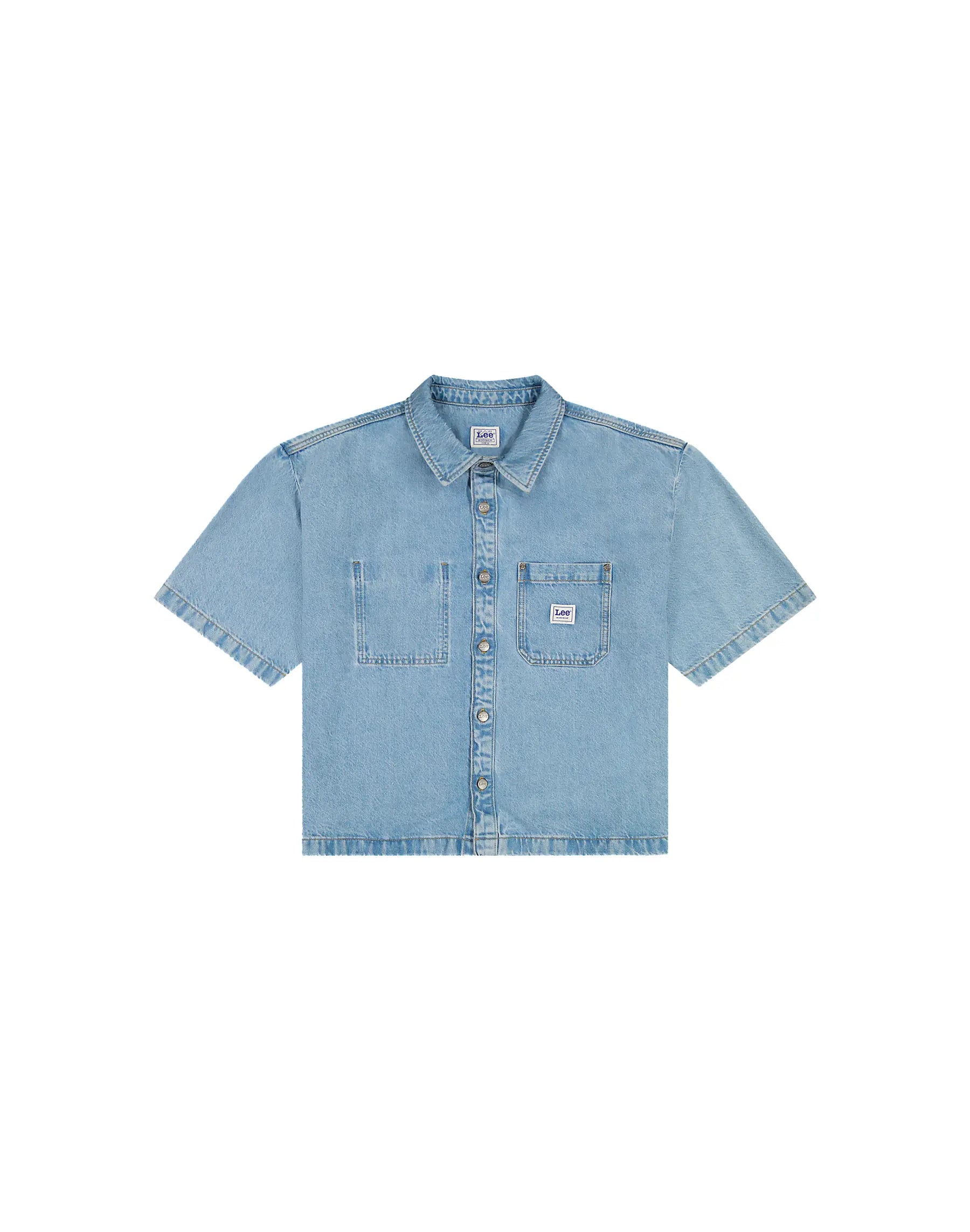 MESKA KOSZULA LEE SS WORKWEAR SHIRT JUST ME 112376574