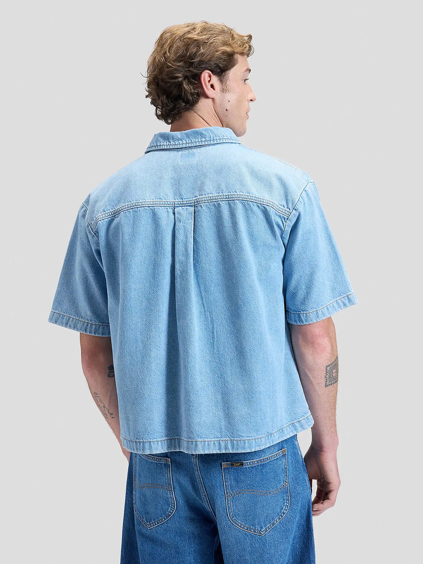 MESKA KOSZULA LEE SS WORKWEAR SHIRT JUST ME 112376574