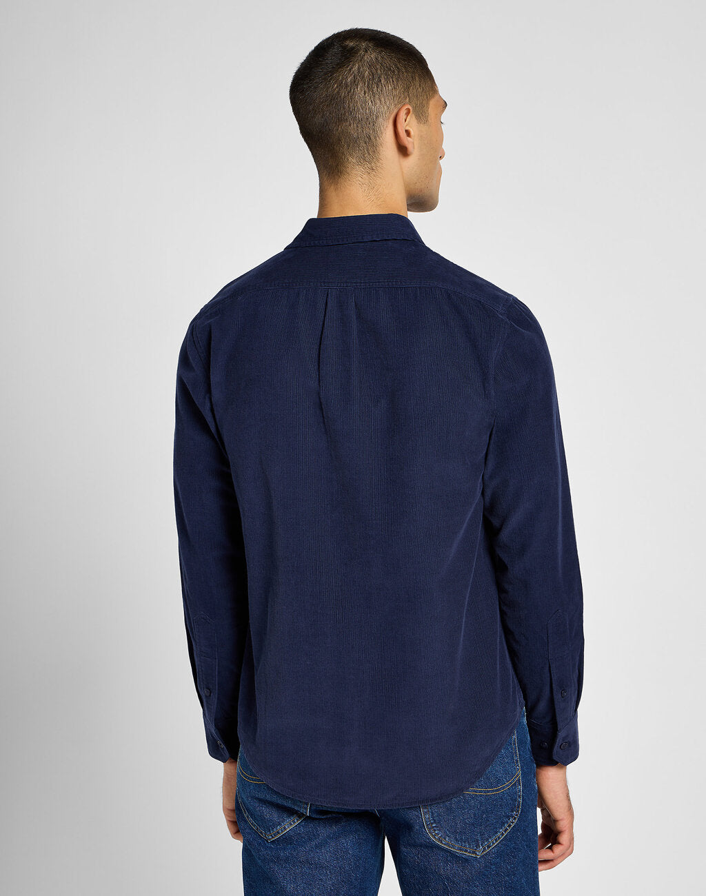 Męska Koszula Lee Sure Shirt Real Indigo 112355732 L66N008547
