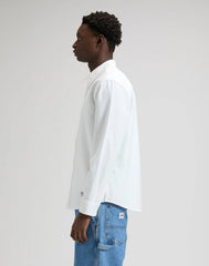 MESKA KOSZULA LEE WORKWEAR BUTTON DOWN BRIGHT WHITE 112376595