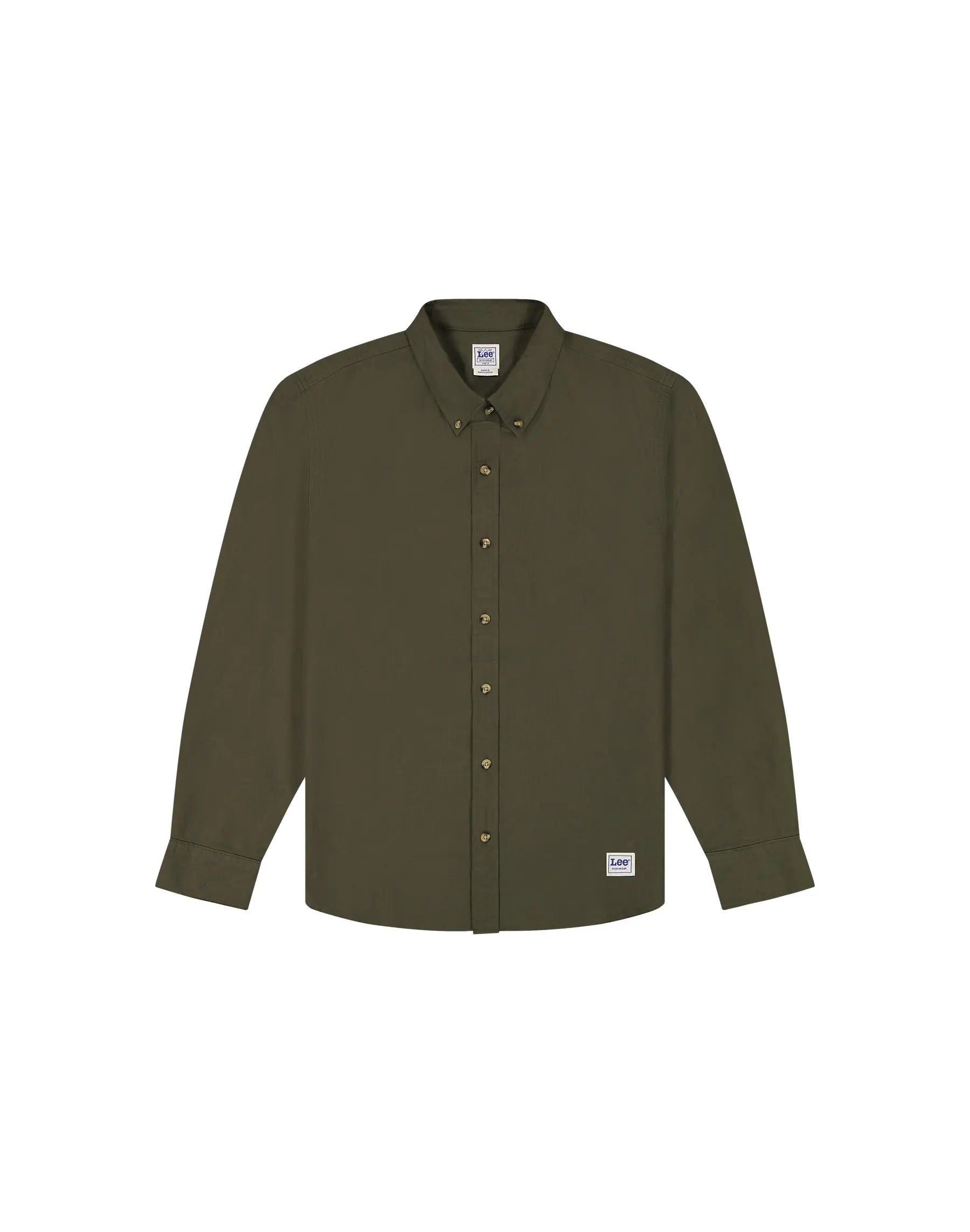 Męska Koszula Lee Workwear Button Down Oak Moss 112376598
