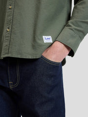 Męska Koszula Lee Workwear Button Down Oak Moss 112376598
