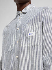 Meska Koszula Lee Workwear Shirt 2.0 Ecru 112364149