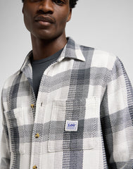Męska Koszula Lee Workwear Shirt 2.0 Rebel Navy Plaid 112371302