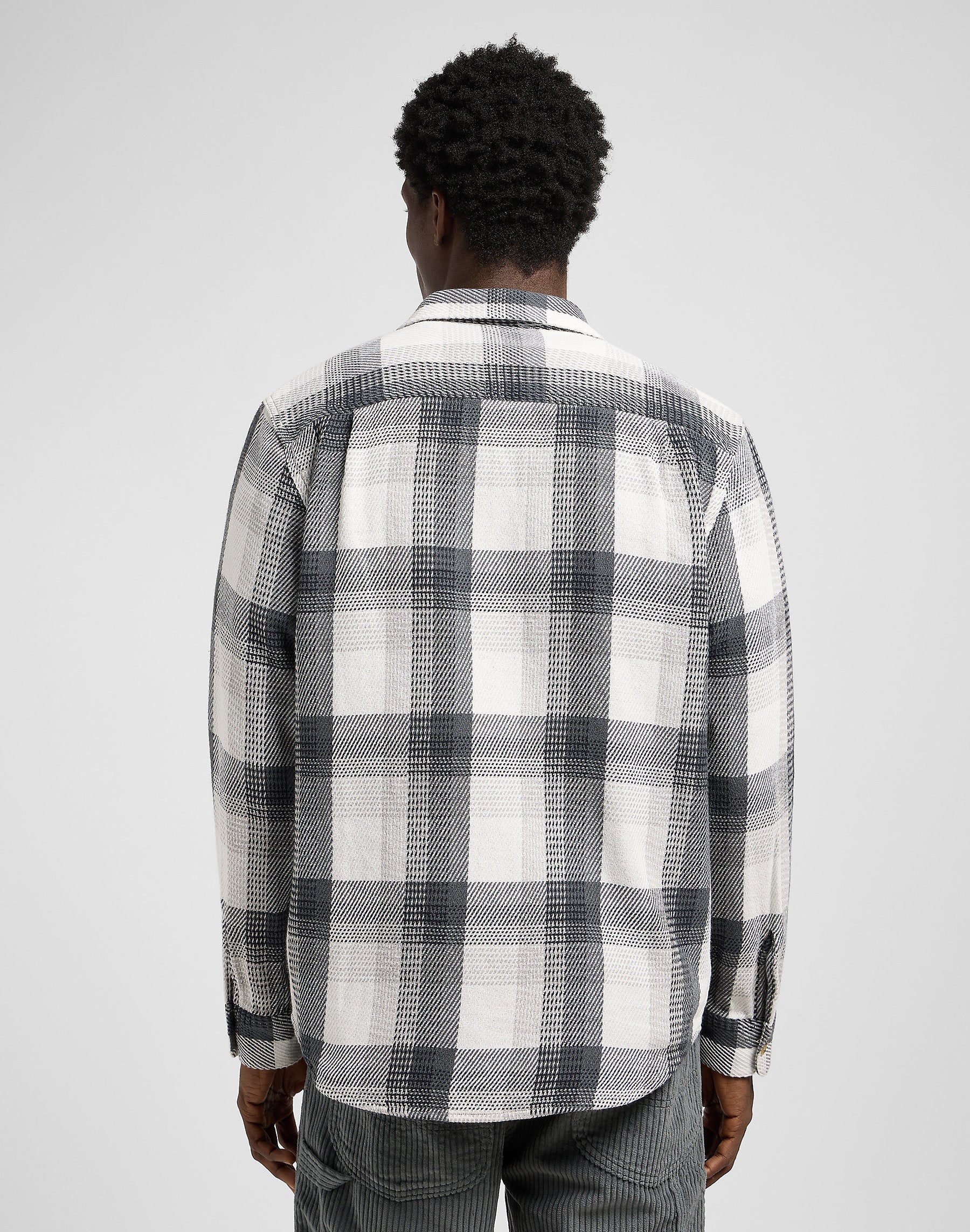Męska Koszula Lee Workwear Shirt 2.0 Rebel Navy Plaid 112371302