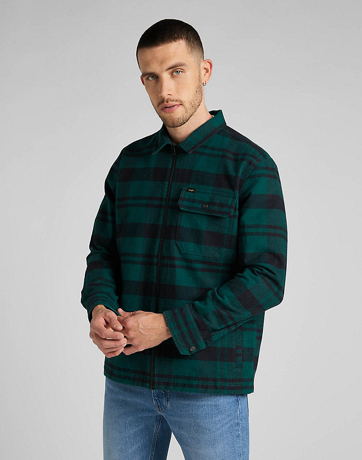 Koszula Męska Lee Zipped Overshirt L67GDP01 112322604