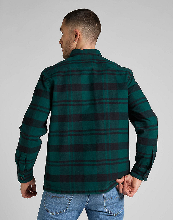 Koszula Męska Lee Zipped Overshirt L67GDP01 112322604