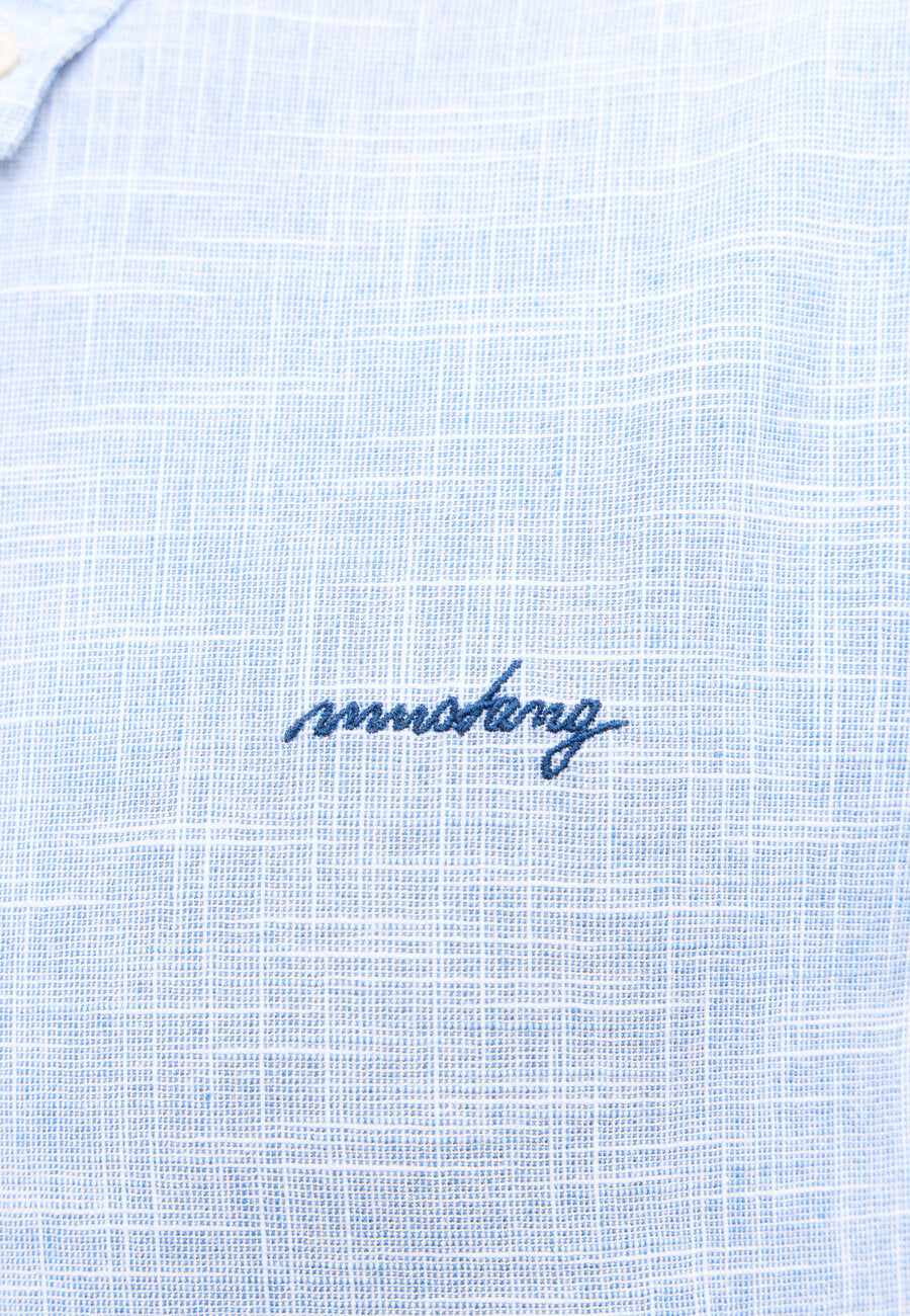 Męska Koszula Mustang Berkeley Faded Denim 1015242 5124