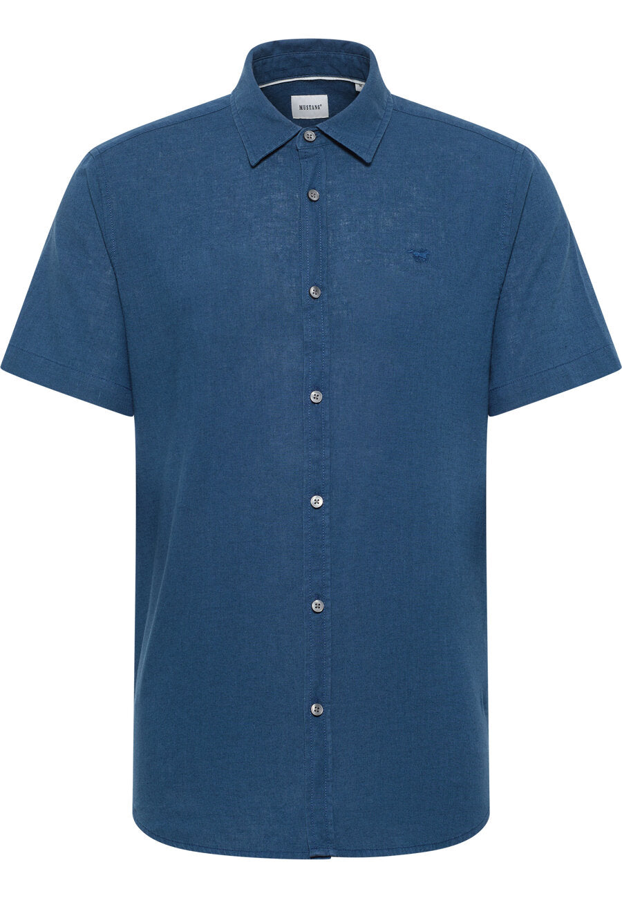 Męska Koszula Mustang Berkeley Insignia Blue 1015233 5230